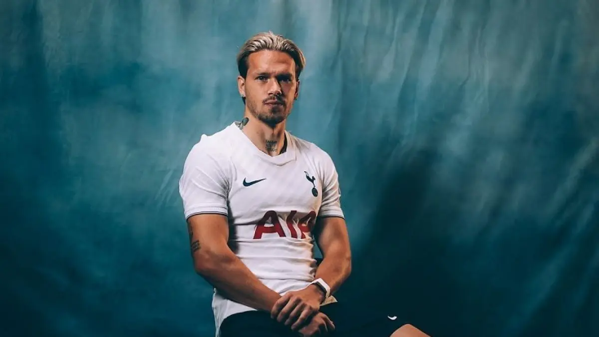 Winger Chelsea Mykhailo Mudryk gabung ke Tottenham Hotspur dengan status pinjaman selama satu musim. (instagram @tottenham) 