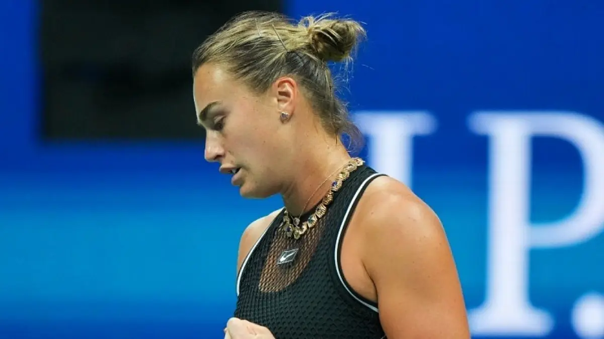 Petenis unggulan no.1 Aryna Sabalenka tanpa kesulitan melaju ke babak ketia US Open dengan mengalahkan pemain kualifikasi Polina Iatcenko 6-1, 6-1 dalam waktu 53 menit. (Instagram @usopen) 