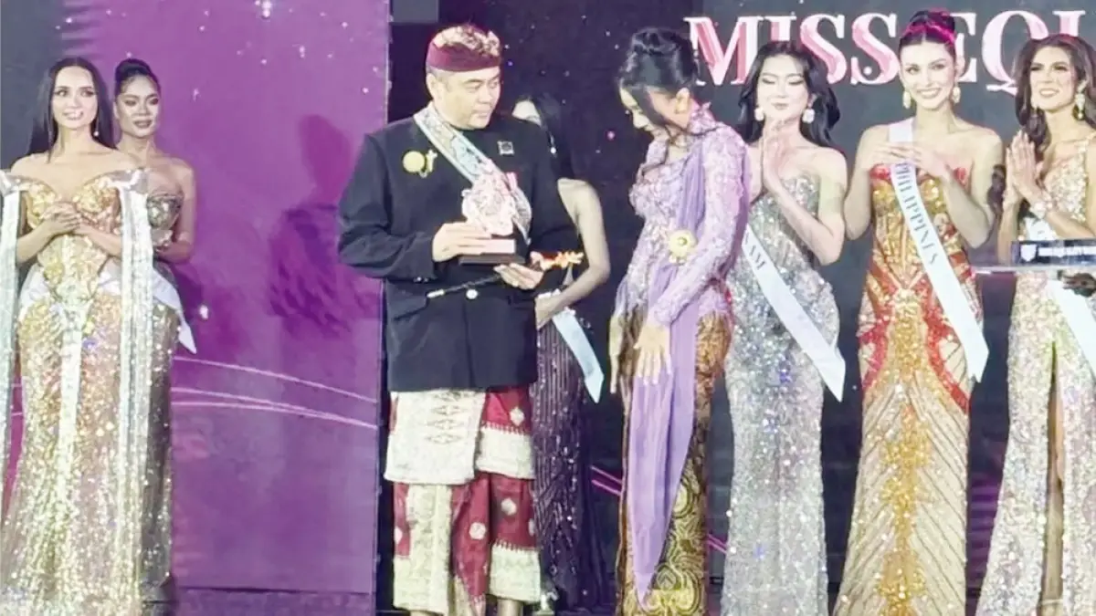Anggota DPD RI Arya Wedakarna ikut menghadiri acara Miss Equality World 2026 di Bangkok, Thailand, beberapa waktu lalu. (Instagram @aryawedakarna)