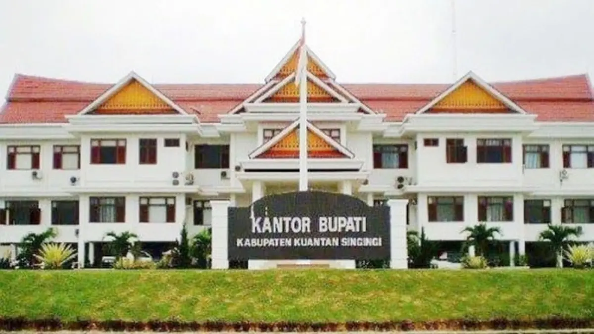 Kantor Bupati Kuansing. (Istimewa)