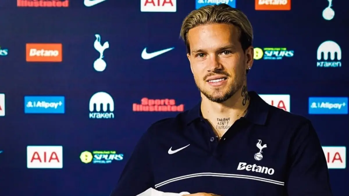 Mykhailo Mudryk dan mantann pelatihnya Roberto De Zerbi kembali bersatu di Tottenham. (Instgaram @m10.mudryk)