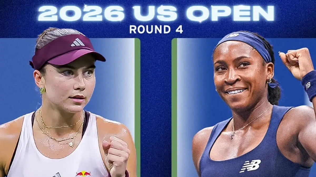 Dua petenis AS Iva Jovic (kiri) dan Coco Gouff akan saling berhadapan untuk memperebutkan tempat di perempafinbal US Open. (Instagram @usopen)