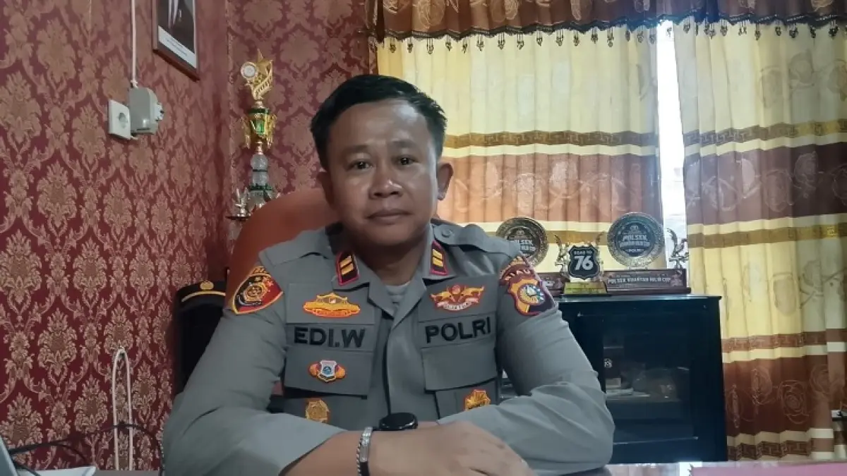 Kapolsek Kuantan Hilir Iptu Edi Winoto. (Istimewa)