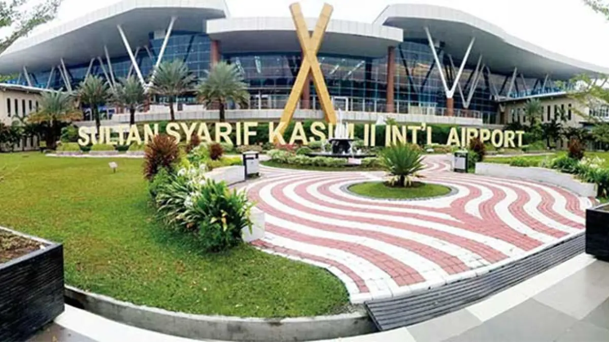 Bandara Internasional Sultan Syarif Kasim II Pekanbaru. (Dok Riaupos.co)