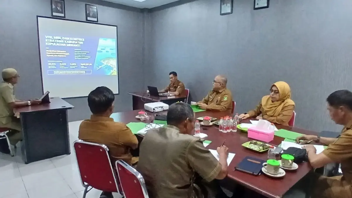 Seorang suksesor tampak mengikuti tahapan seleksi pengisian jabatan JPT melalui Manajemen Talenta, Pemkab Meranti, Selasa (8/9/2026).(Istimewa)