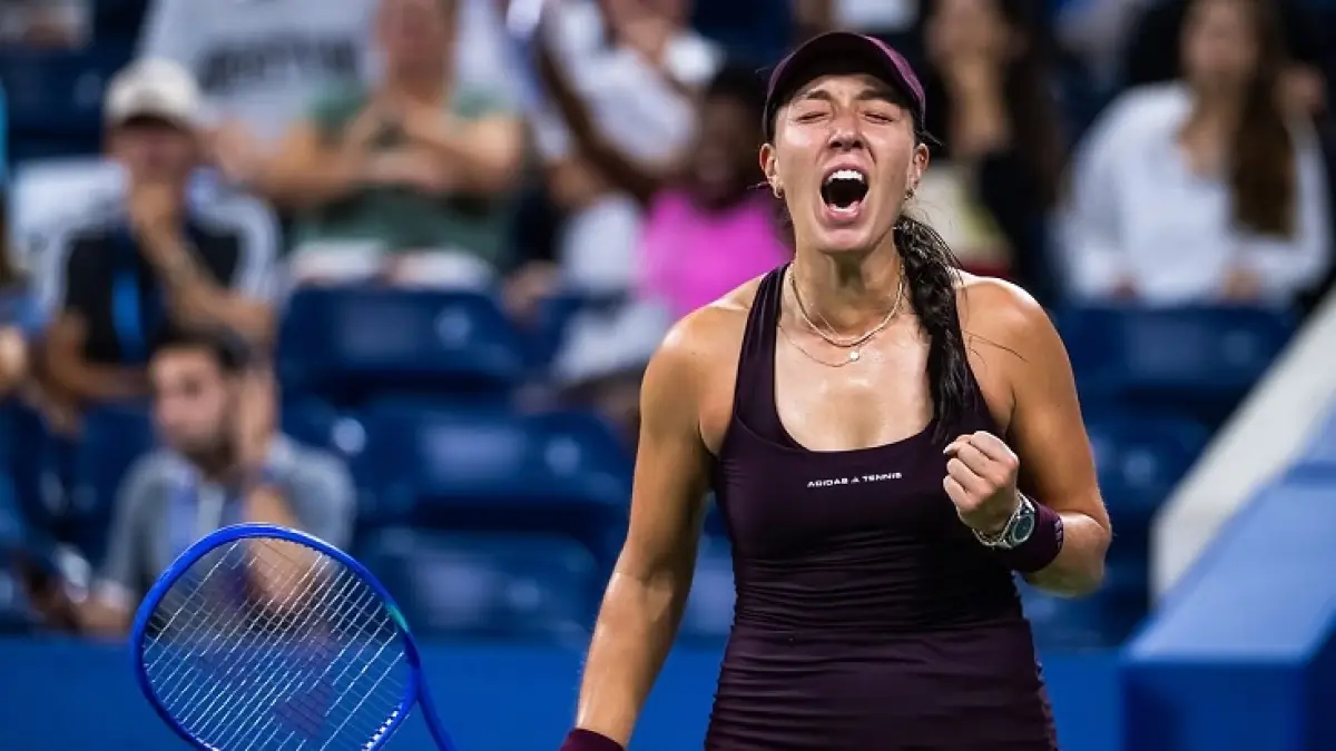 Petenis Amerika yang ditempatkan di unggulan ketiga Jessica Pegula melaju ke babak semifinal US Open untuk menghadapi juara bertahan Aryna Sabalenka.(Instagram @jpegula)
