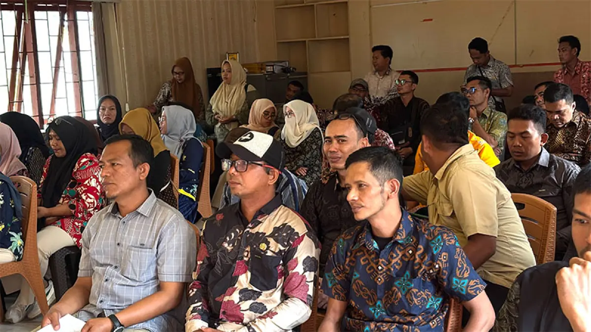 Peserta mengikuti sosialisasi Perbup Nomor 12 Tahun 2026 tentang Disiplin PPPK, Kamis (10/9/2026). (ISTIMEWA)