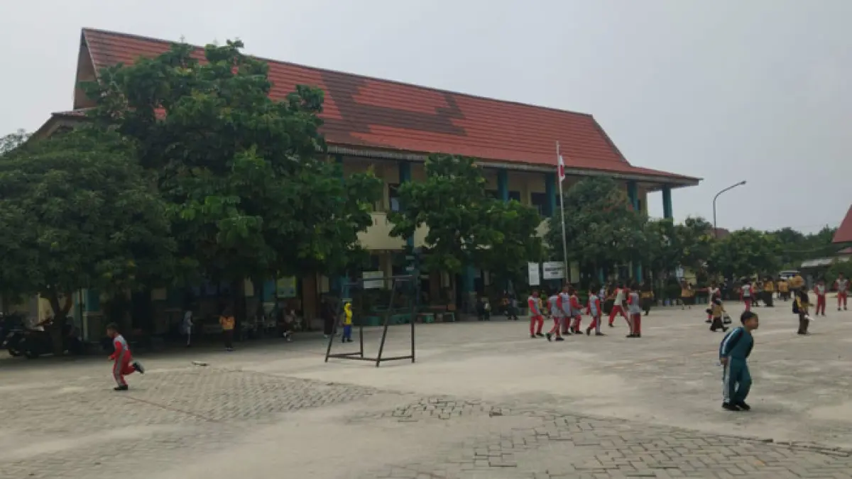 Suasana di SDN 191 Pekanbaru, Kamis (10/9/2026). (Istimewa)