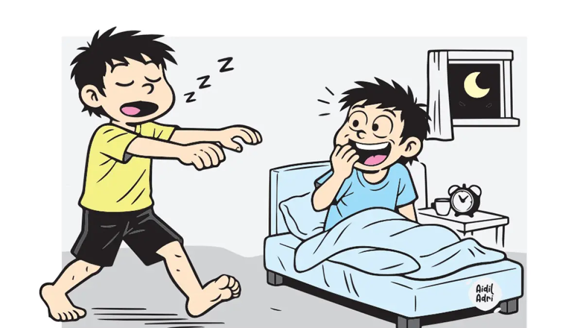 ALAMAK!!! Jalan saat Tidur
