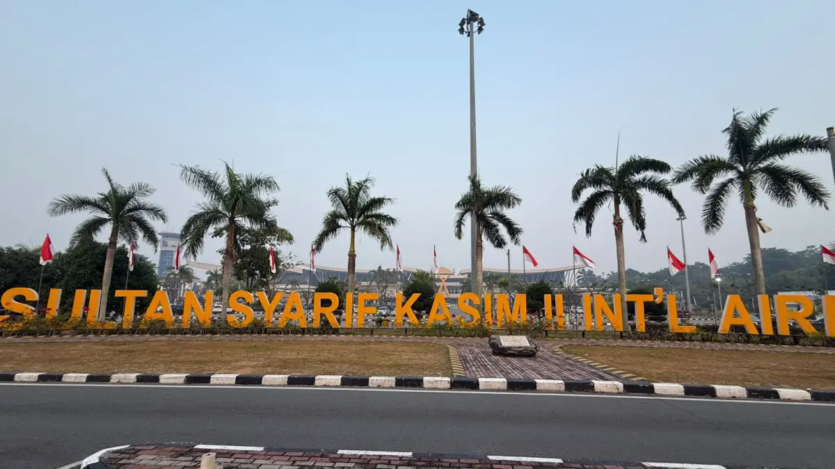 Bandara Internasional Sultan Syarif Kasim II Pekanbaru. (Dok Riaupos.co)