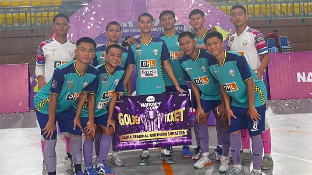 Siswa SKO Riau menorehkan prestasi membanggakan di ajang futsal. (Ist)