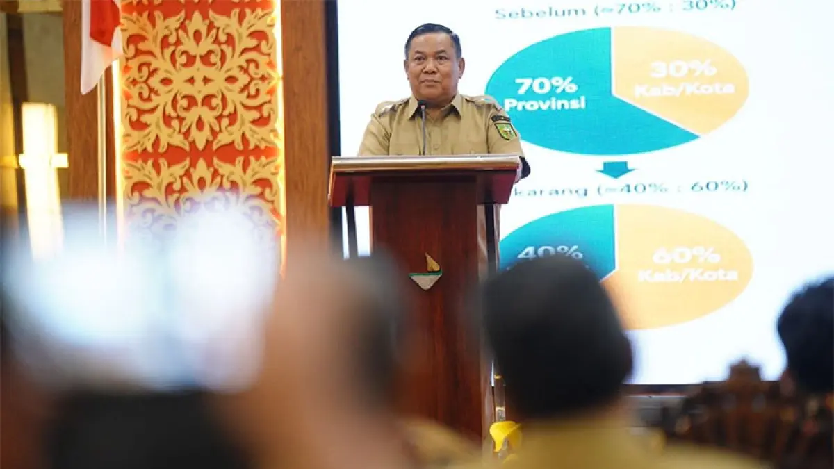 Pelaksana Tugas Gubernur Riau SF Hariyanto. (Dok Riaupos.co)