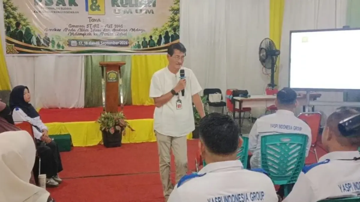 Kuliah umum perdana diisi Prof Dr Firdaus LN, MSi.(Istimewa)