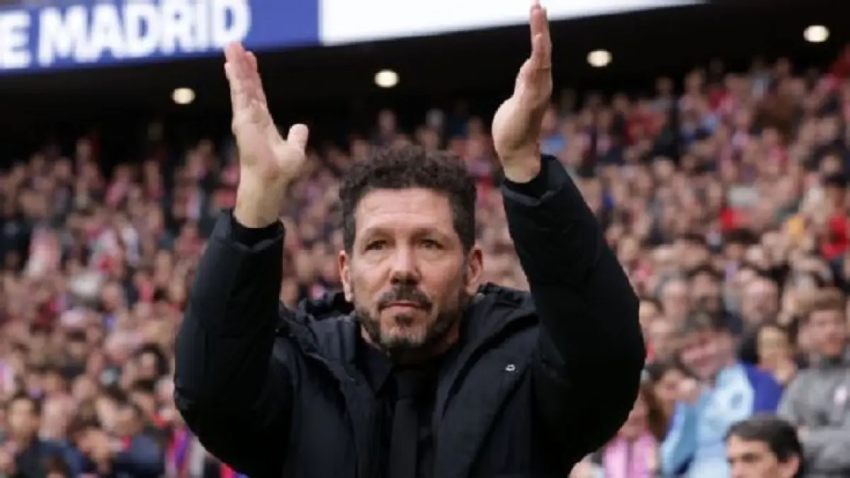 Diego Simeone berbicara tentang rasa hormatnya kepada Jose Mourinho. (Gonzalo Arroyo Moreno/Getty Images)