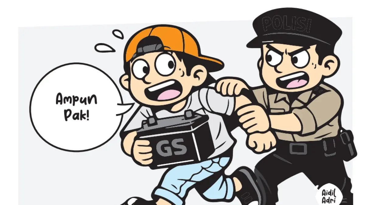 ALAMAK!!! Curi Aki
