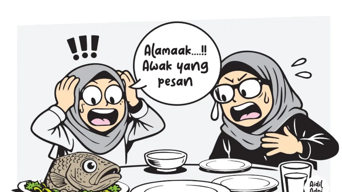 ALAMAK!!! Kepala Ikan Kakap