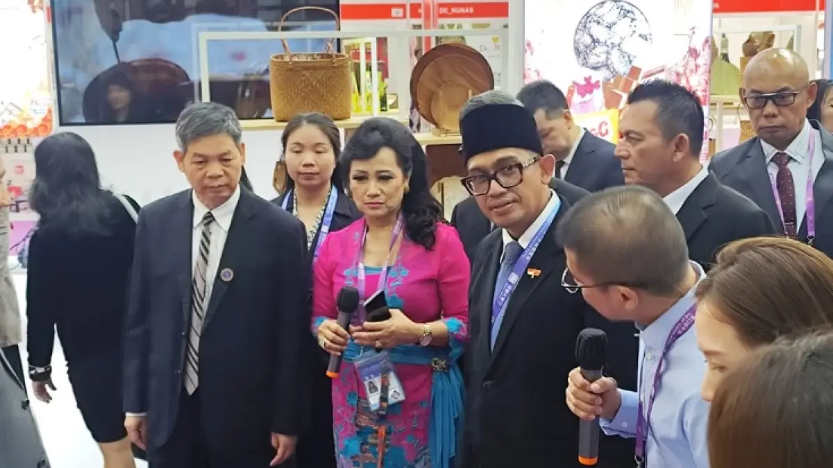 Partisipasi Indonesia dalam CAEXPO 2026 di Guangxi, Tiongkok dikoordinasikan oleh Kementerian Perdagangan RI yang menunjuk PT Pandu Arjuna (PAR) Indonesia sebagai sebagai mitra pelaksana Paviliun Indonesia seluas 2.000 meter persegi di Hall D5.(Istimewa)