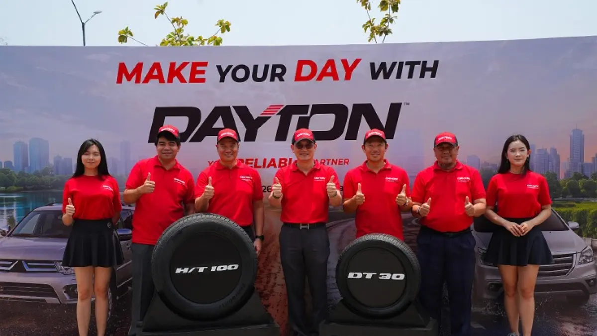 Ban Dayton H/T100 dan DT30 yang diluncurkan pada 23 September 2026 di Dayton Media Test Drive.(Istimewa)