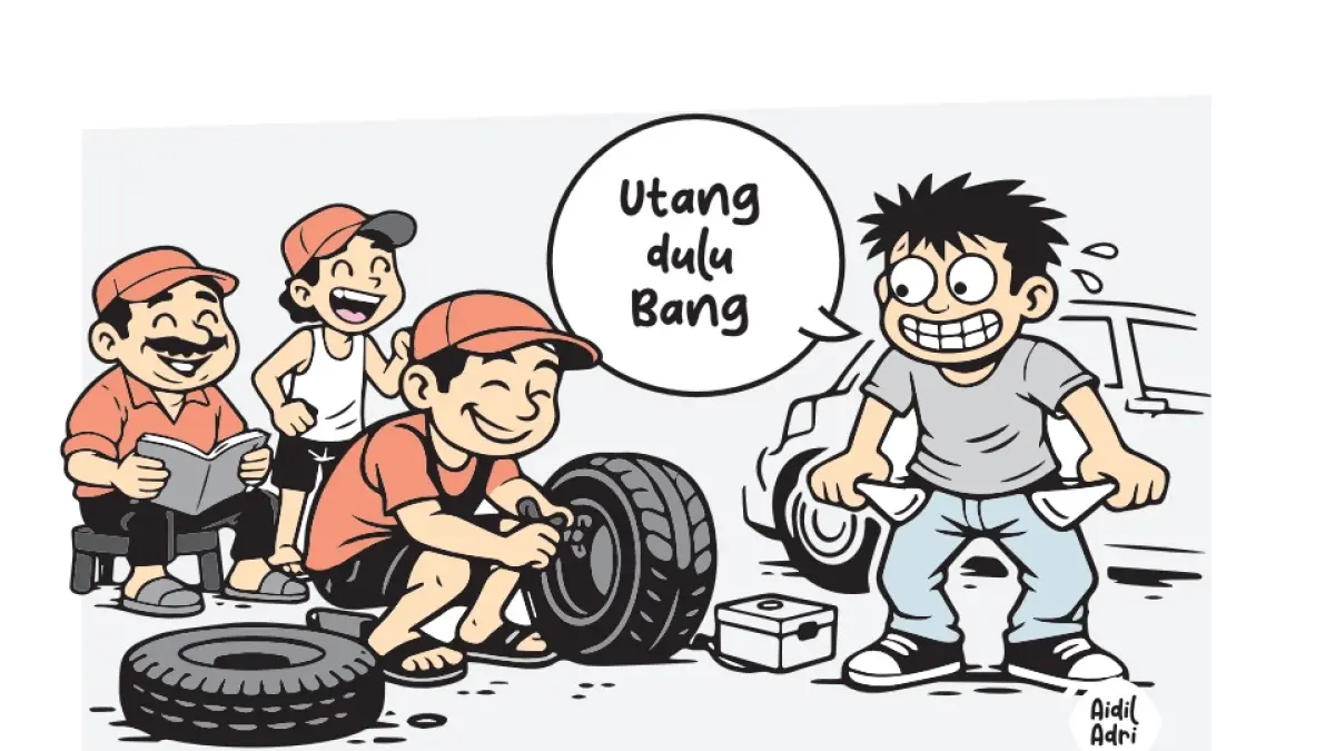 ALAMAK!!! Tambal Ban