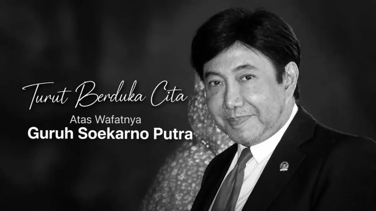 Guruh Soekarnoputra meninggal dunia. (Instagram/@erickthohir.)