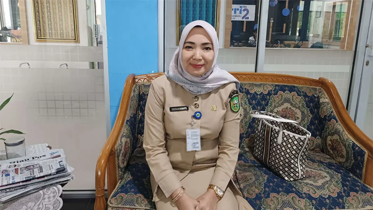 Kepala Bidang Perdagangan Dalam Negeri Disperindagkop UKM Provinsi Riau, Tetty Nurdianti. (Dok Riaupos.co)