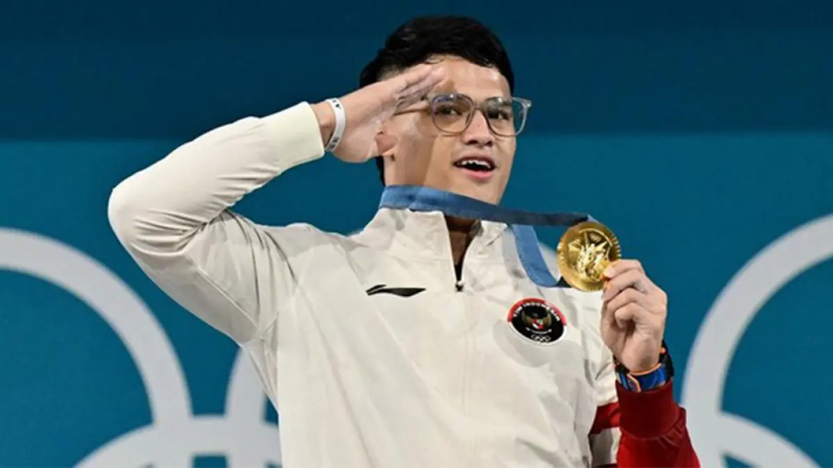 Rizki Juniansyah. (AFP)