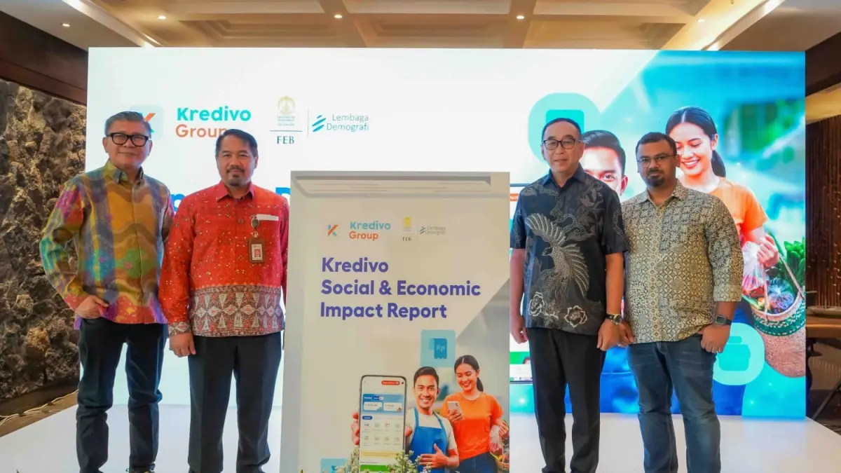 Peluncuran Laporan Dampak Sosial dan Ekonomi Kredivo.(KREDIVO UNTUK RIAUPOS.CO)