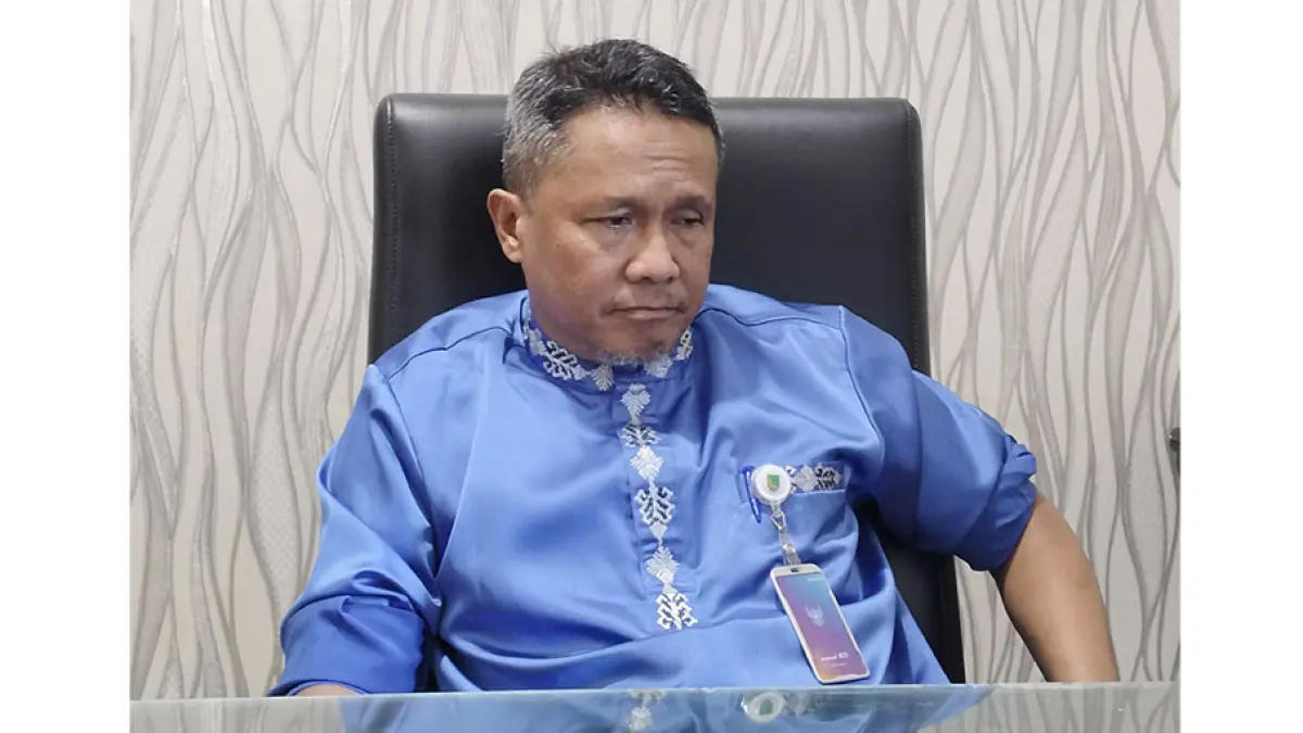 Aulia ST  I  Kepala Dinas Perkim Rohil. (JPG)