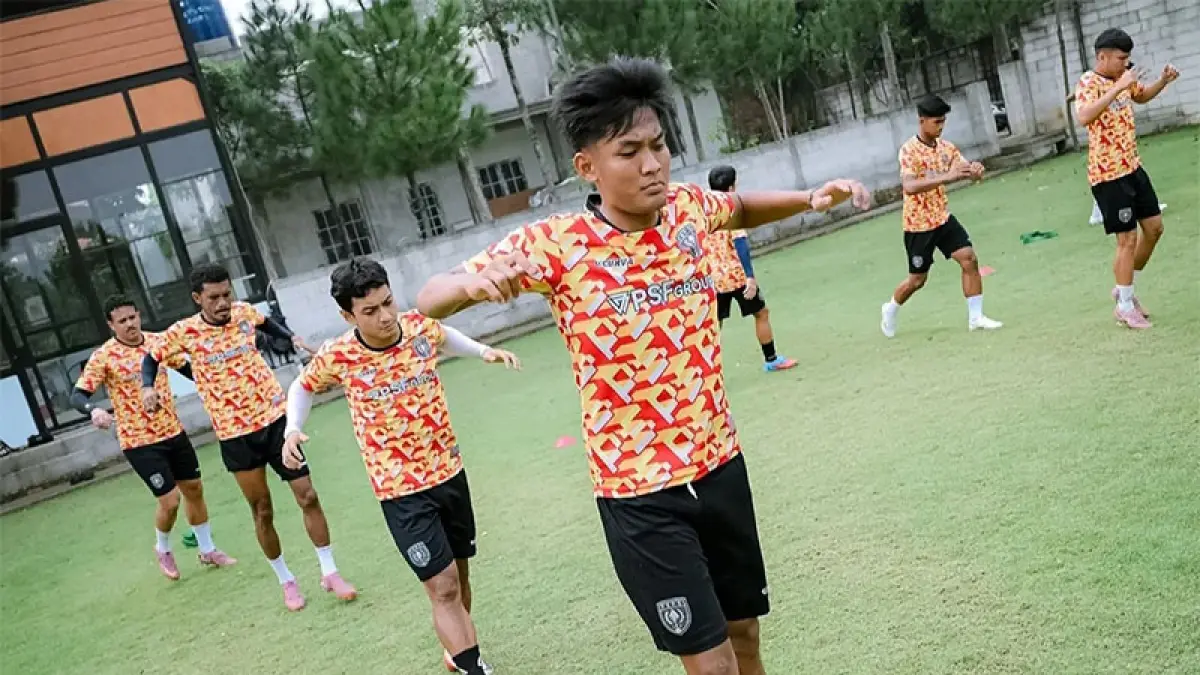 Persiapan Skuad PSPS Pekanbaru jelang hadapi Semen Padang FC. (Foto: PSPS Pekanbaru)