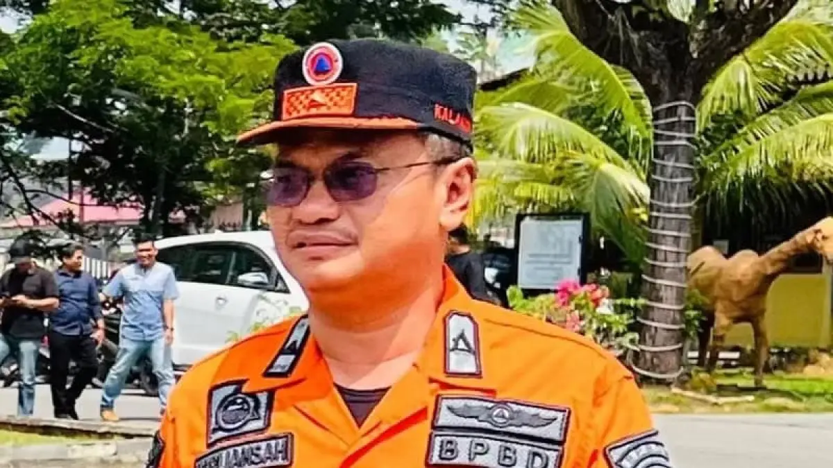 Kalaksa BPBD Inhil, Raja Arliansyah. (Istimewa)