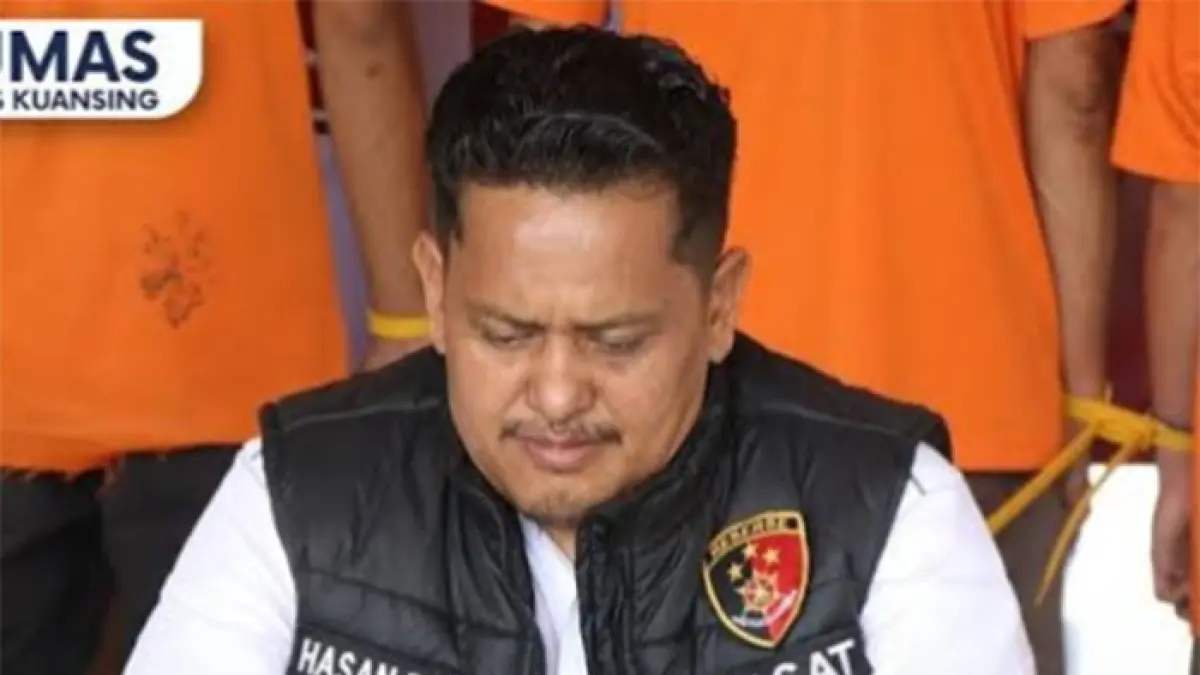Kasatres Narkoba Kuansing, AKP Hasan Basri SH MH. (Dok Riaupos.co)