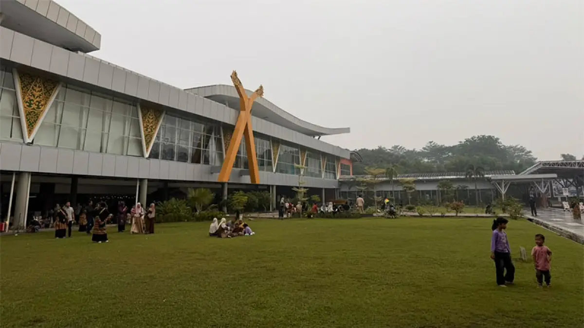 Bandara SSK II Pekanbaru. (Dok Riaupos.co)