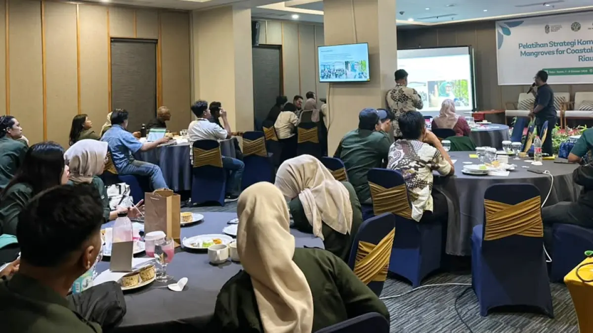 M4CR Riau dan SPEAK Indonesia Perkuat Strategi Komunikasi untuk Mendukung Rehabilitasi Mangrove