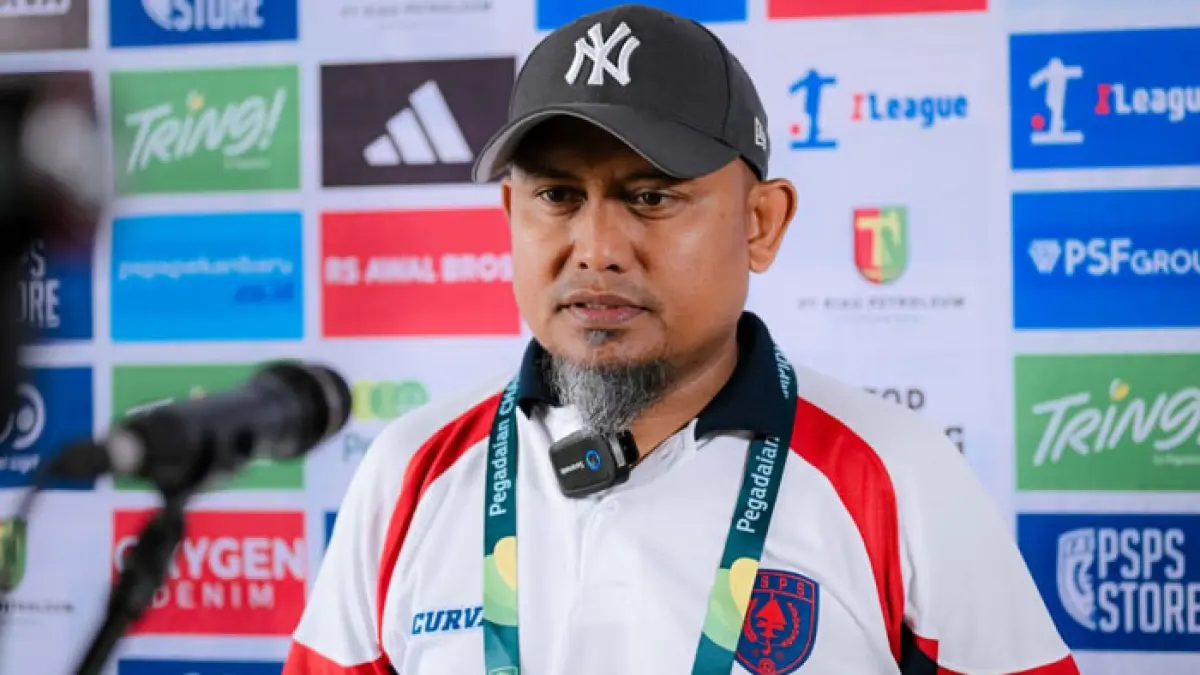 Pelatih PSPS Pekanbaru, Akhyar Ilyas. (Istimewa)
