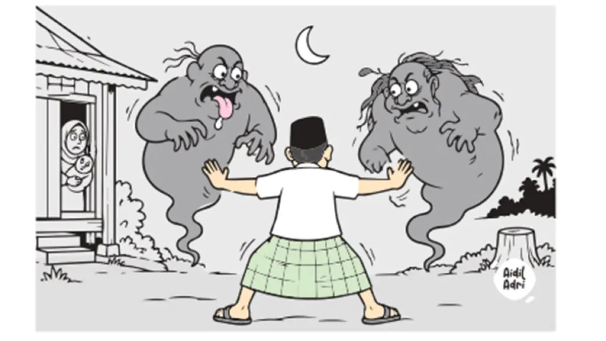 ALAMAK!!! Hantu Tinggal di Kampung