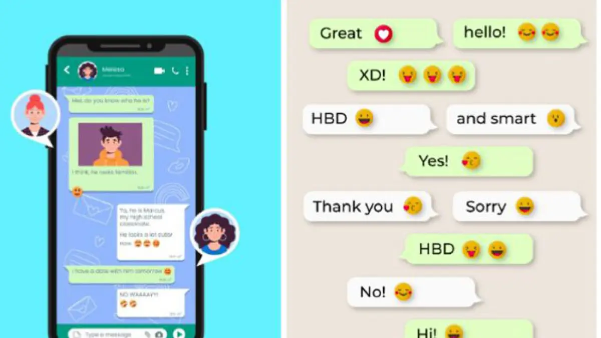 Ilustrasi Chatting. (Freepik)