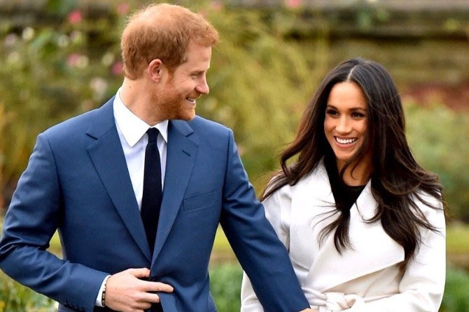 Pangeran Harry dan Meghan Markle.
