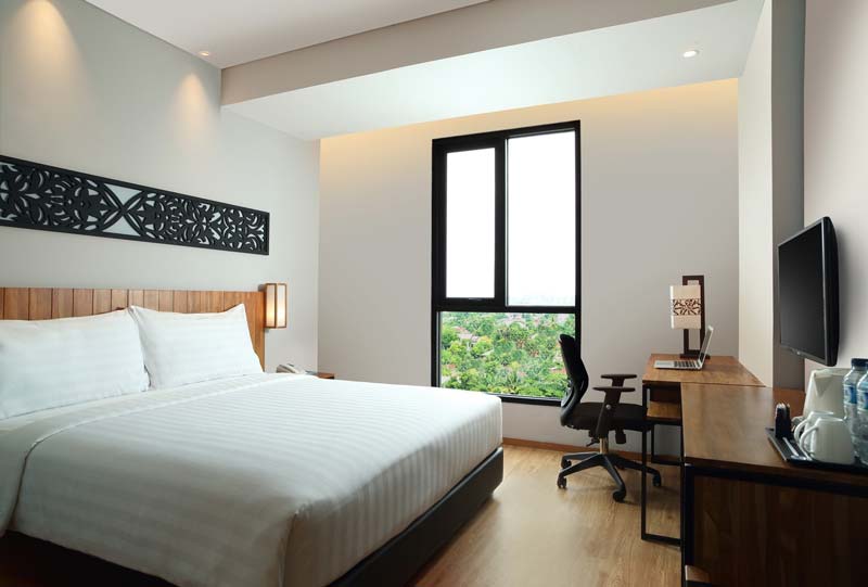 Ruang kamar superior yang disiapkan Batiqa Hotels untuk promo Black Friday.