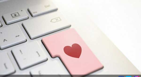 Ilustarsi; Online Dating mencari jodoh. (foto/JPNN.com)