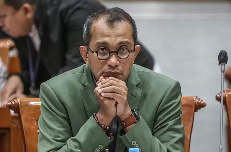 Wakil Menteri Hukum dan HAM (Wamenkumham) Edward Omar Sharif Hiariej alias Eddy Hiariej.