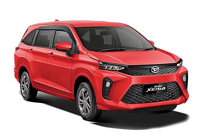 Xenia tetap menjadi produk andalan penjualan Daihatsu, namun di tahun 2023 ini dengan penggerak roda belakang dihentikan produksinya.