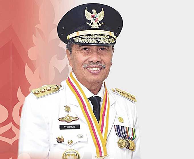 Gubernur Riau (Gubri) Drs H Syamsuar