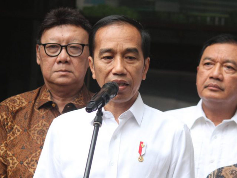 Presiden Joko Widodo akan dilantik untuk menjabat periode kedua pada 20 Oktober mendatang.  (DERY RIDWANSAH/JAWAPOS.COM)