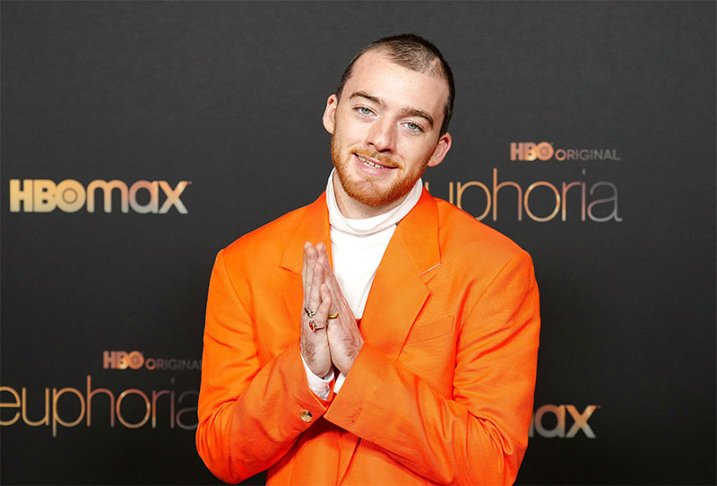Aktor film &rsquo;Euphoria&rsquo;, Angus Cloud pada Senin, (30/7). Angus telah berpulang di usianya yang ke-25 tahun.