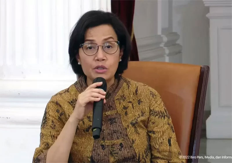 Menteri Keuangan Sri Mulyani Indrawati.