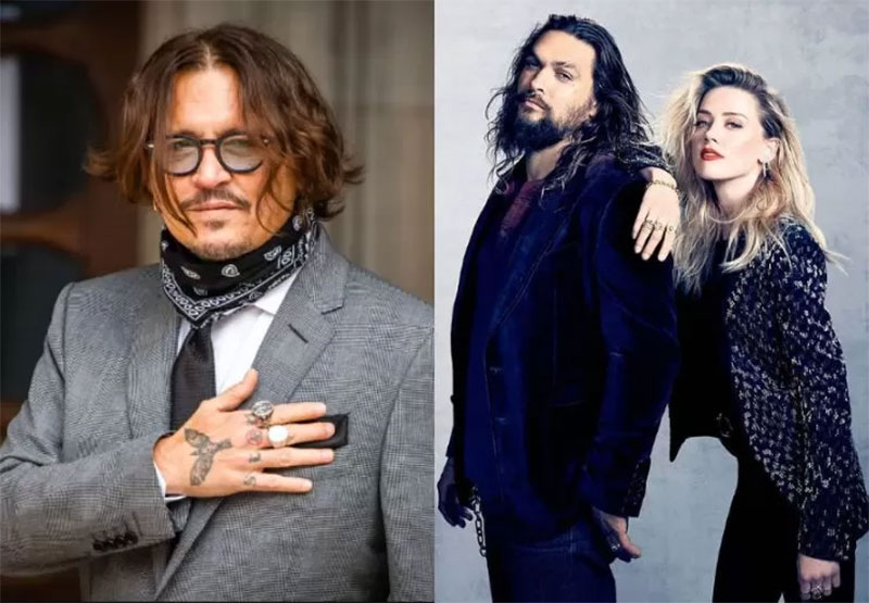 Jason Momoa dituduh datang ke lokasi syuting dan berpakaian seperti Johnny Depp.