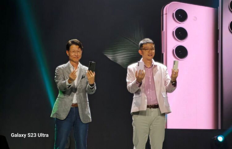 Peluncuran search Samsung Galaxy S23 Series di Indonesia.