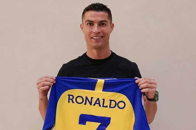 CHRISTIANO RONALDO.
