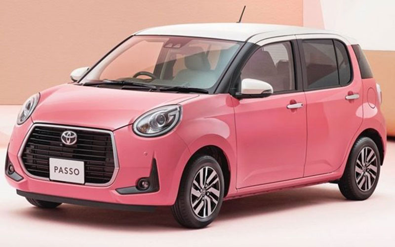Toyota Passo Moda Charm dirilis khusus untuk pasar Jepang. (CARSCOOPS)