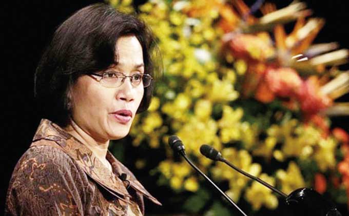 Menteri Keuangan Sri Mulyani Indrawat